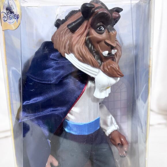 Disney Store Beauty and the Beast 12 Inch Beast Doll and Figure Play Set New - Picture 10 of 11